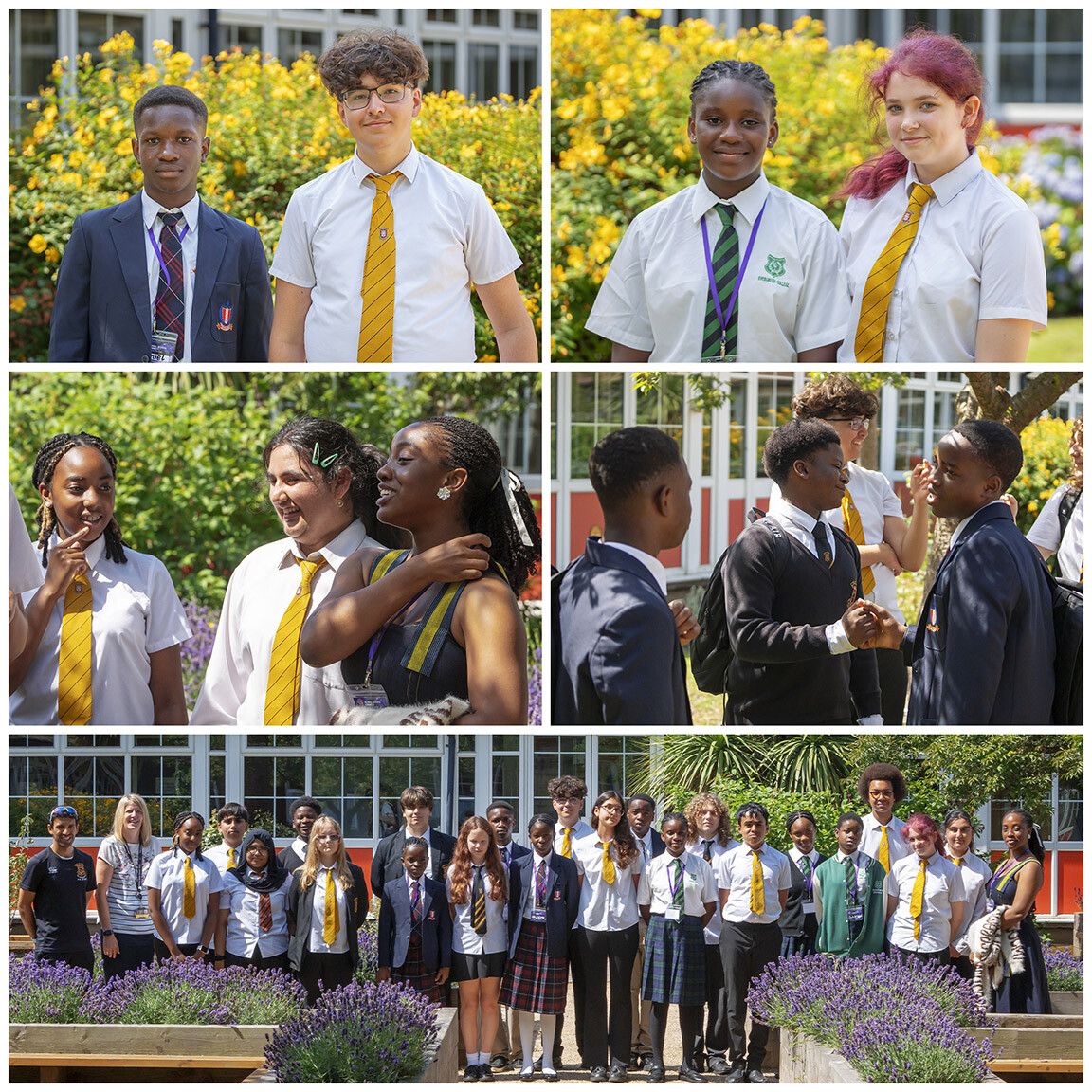 Nigeria Partner School Exchange Visit to Barking Abbey School Web